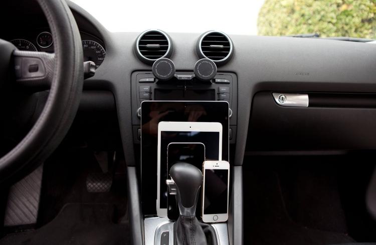 DuoMount CD Slot Phone and Tablet Car Dashboard Mount