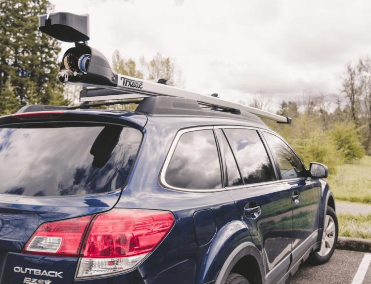 Car Rooftop Fishing Rod Holders Save Space and Prevents Damage - Trxstle CRC System car roof fishing rod mount