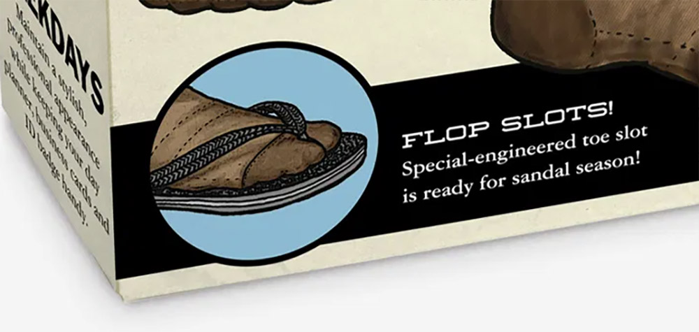 Cargo Socks - Socks with cargo pockets for storing your keys, snacks, or cash