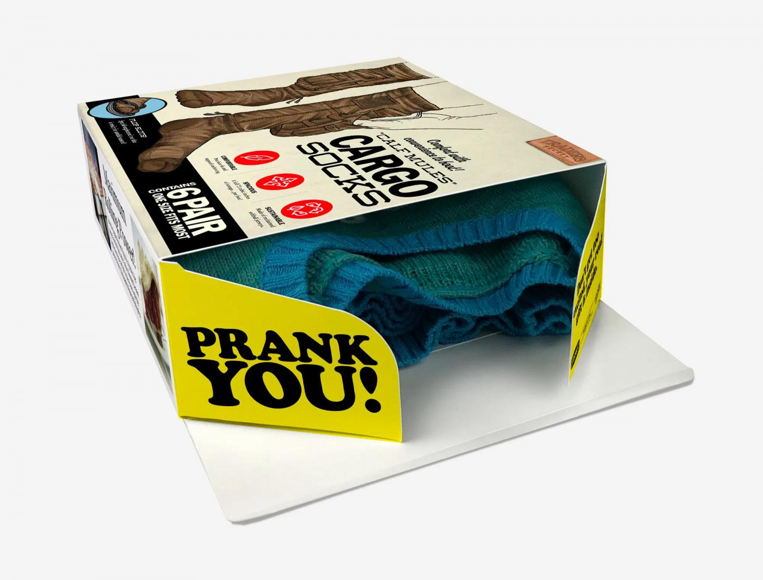 Cargo Socks - Socks with cargo pockets for storing your keys, snacks, or cash