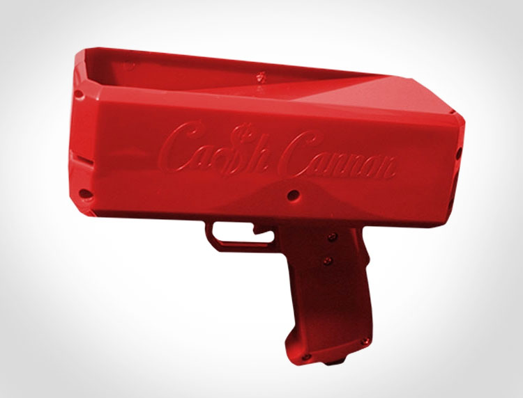 Cash Cannon Is a Cash Gun That Makes It Rain