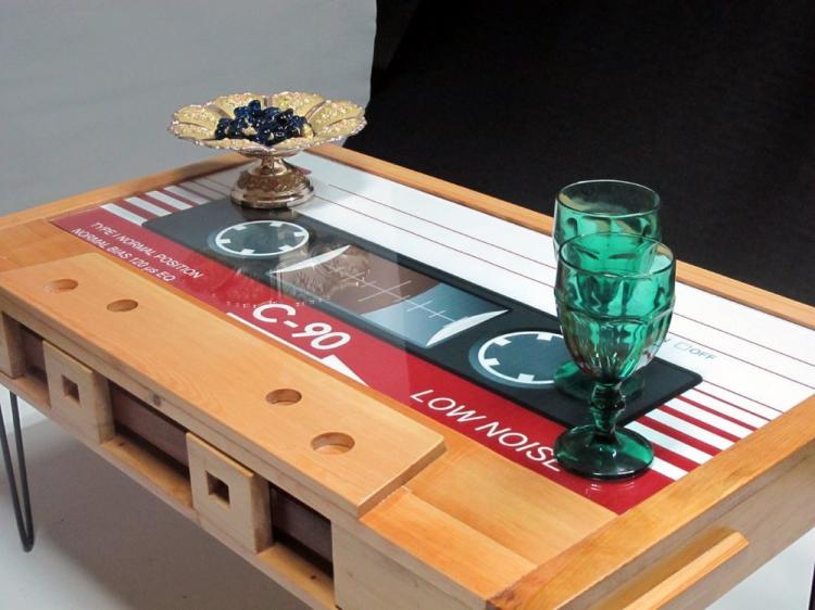 Cassette Tape Coffee Table