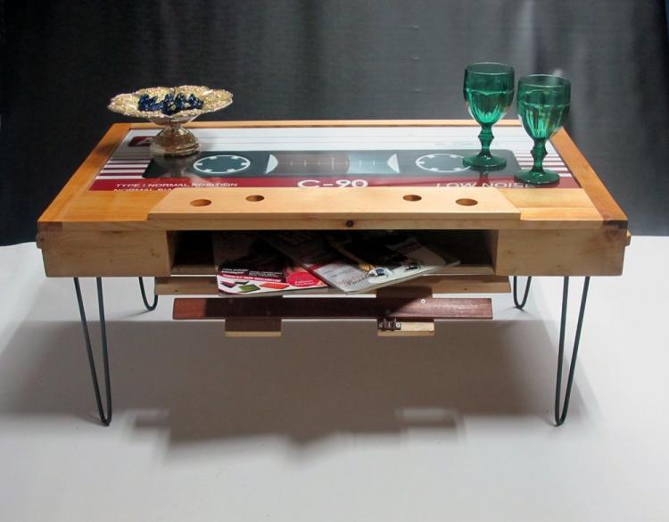 Cassette Tape Coffee Table