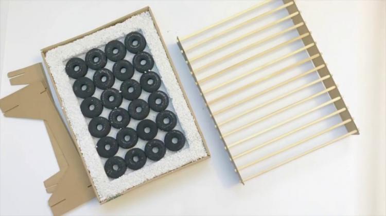 CasusGrill: Biodegradable, Portable and Disposable Mini Grill - Best Travel BBQ Grill