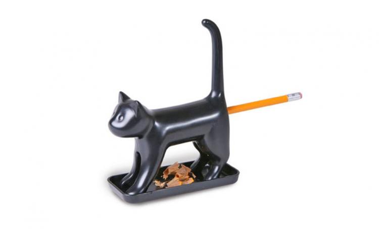 Meowing Cat Butt Pencil Sharpener Meows As You Twist Pencil