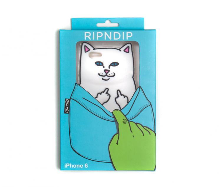 Lord Nermal iPhone Case - Cat Flicking You Off iPhone Case