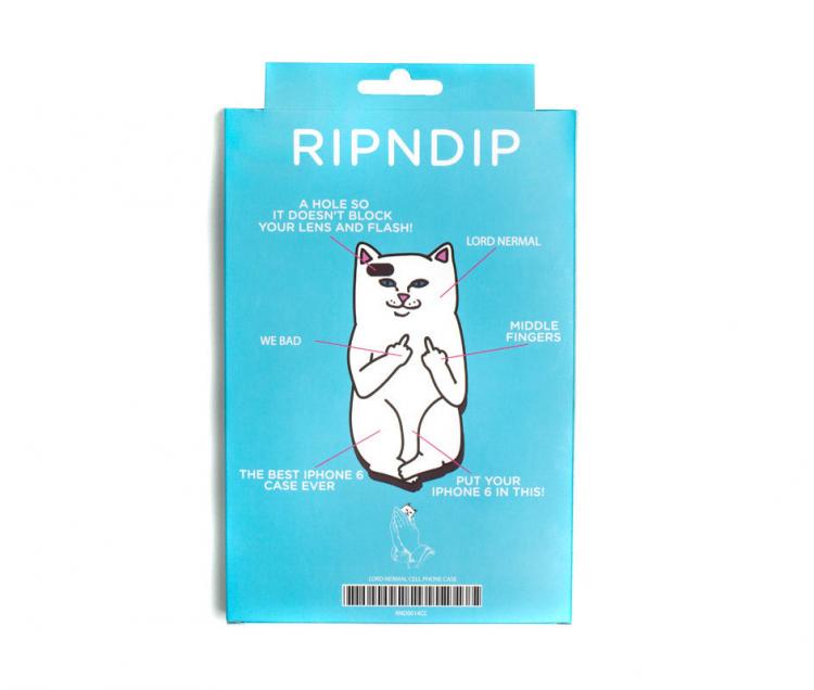 Lord Nermal iPhone Case - Cat Flicking You Off iPhone Case