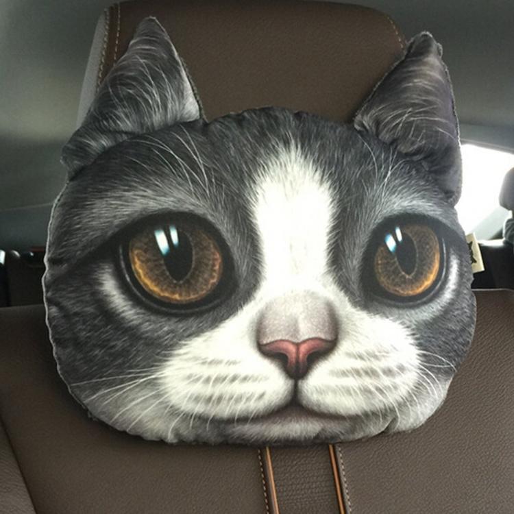 Cat Headrest Pillows For Your Car