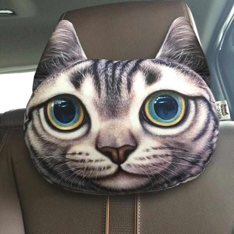 Cat Headrest Pillows For Your Car