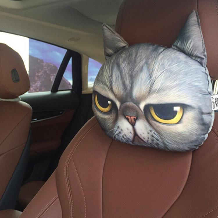 Cat Headrest Pillows For Your Car