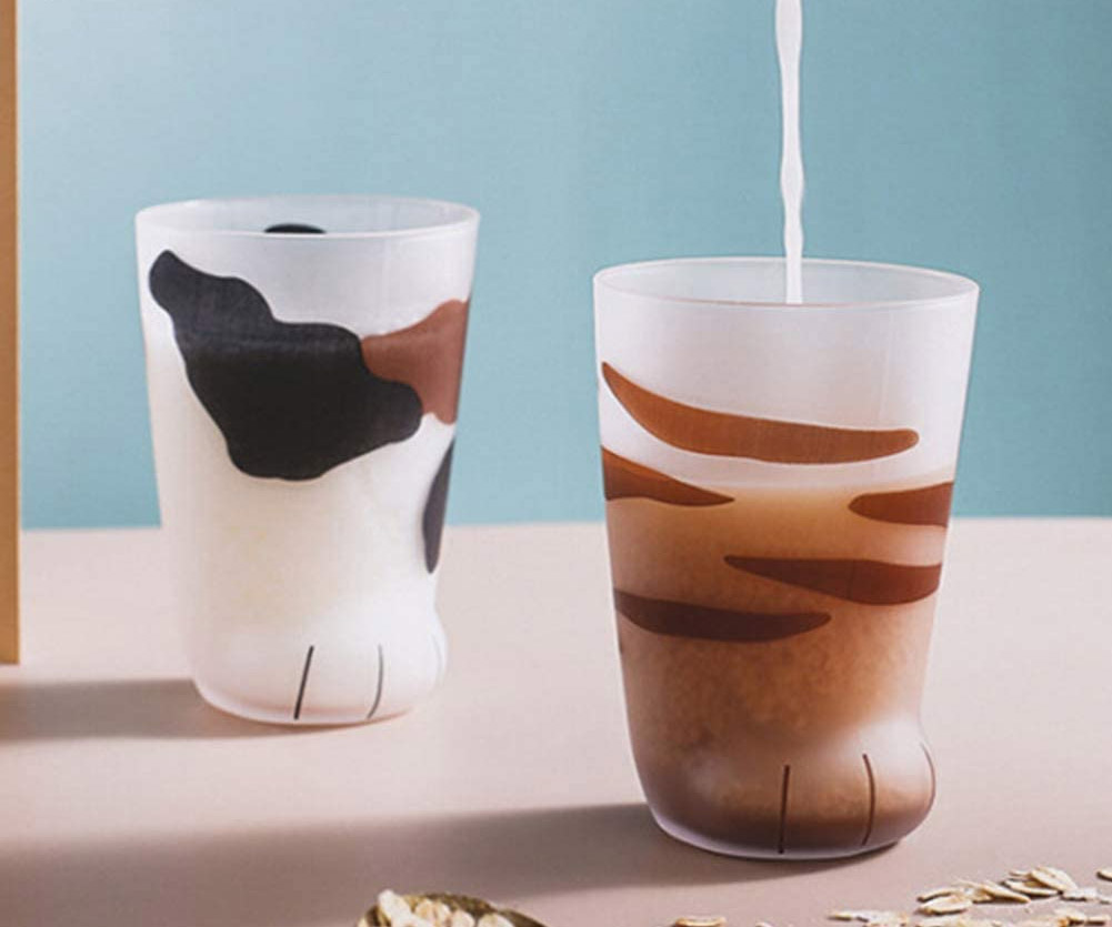 Cat Paw Cups - Cat paw drinking glasses