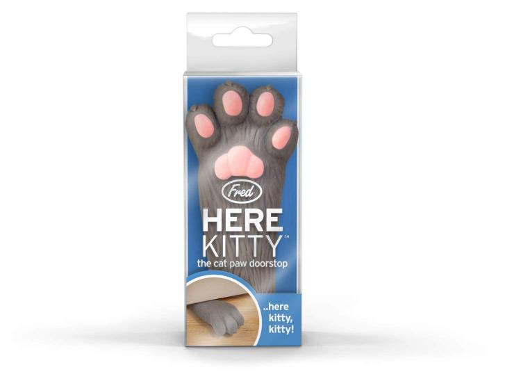 Cat Paw Doorstop - Cat paw door wedge
