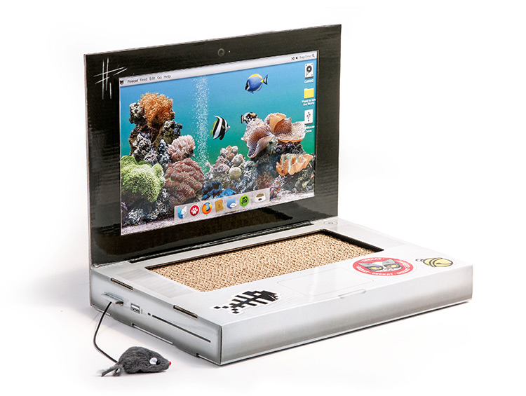 Cat Scratch Laptop - Toy Laptop For Cats