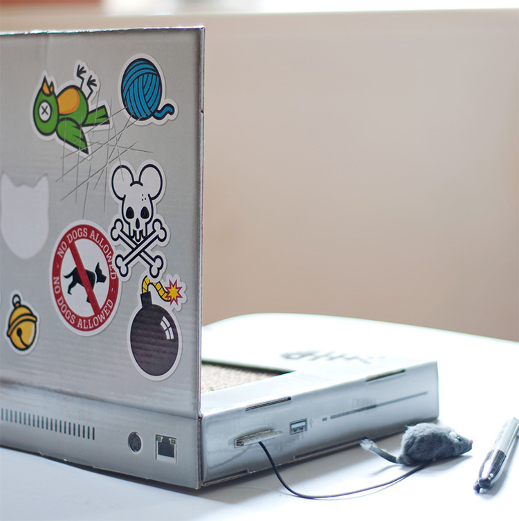 Cat Scratch Laptop - Toy Laptop For Cats