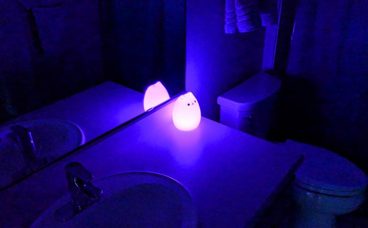 Cat Night-Light Tap The Kitty To Turn It On/Off - Cat Tap Lamp