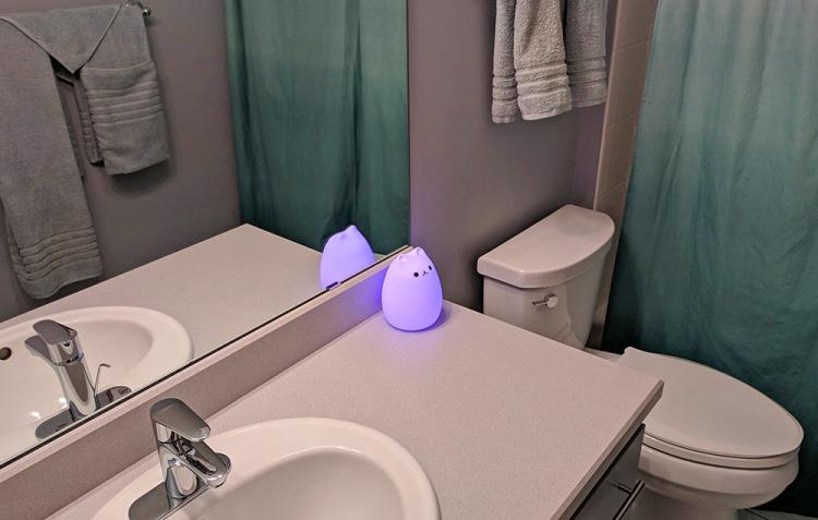 Cat Night-Light Tap The Kitty To Turn It On/Off - Cat Tap Lamp