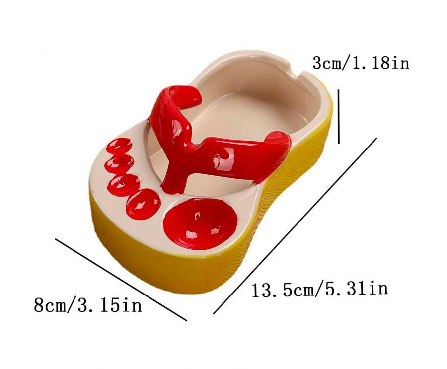 Sandal Shaped Fries and Ketchup Tray