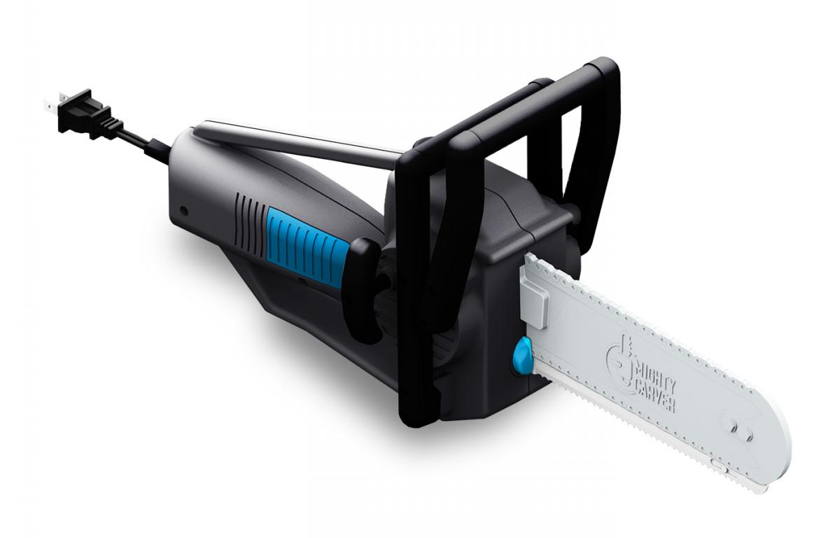 Chainsaw Turkey Carving Knife - Mighty Carver Power Tool Chainsaw Turkey Cutter