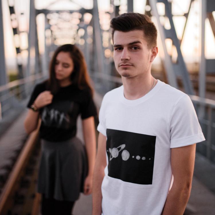 Challky Chalkboard T-Shirt - Draw or write on your t-shirt with chalk