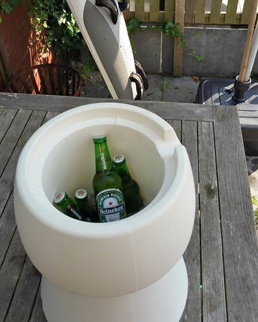 Chair Cooler - Stool Doubles as a Cooler or Storage Container