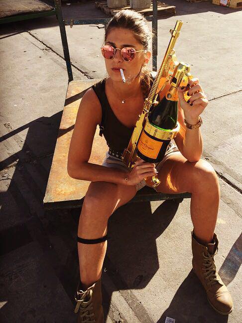 Champagne Gun