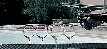 Champagne Gun - GIF