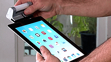 ChatLight Selfie Light - Light clip attaches to any smart phone, tablet, or computer for brighter video chatting
