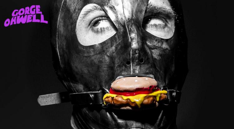 Cheeseburger Ball Gag - Food Sex Toy