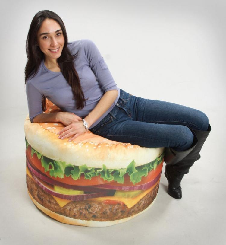 Cheeseburger Bean Bag Chair