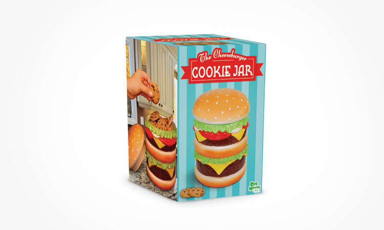 Cheeseburger Cookie Jar