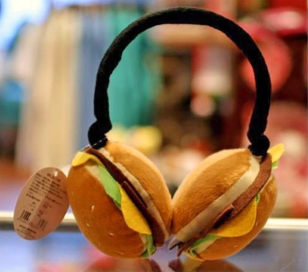 Cheeseburger Earmuffs
