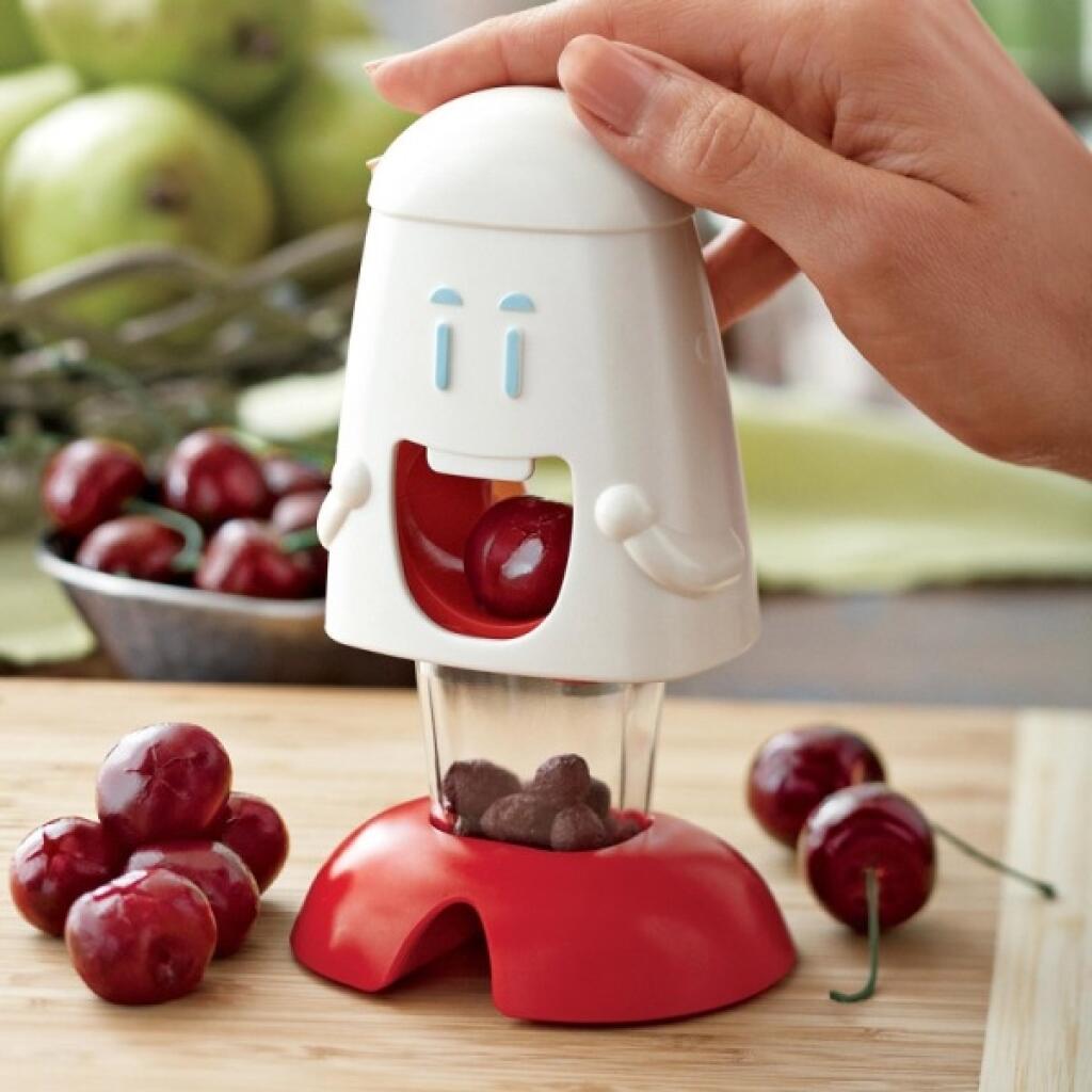 funny cherry chomper cherry pitter