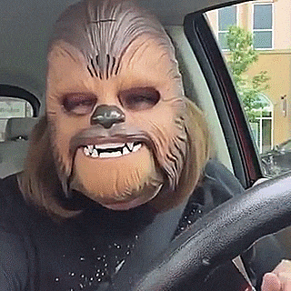 Sound Making Chewbacca Mask