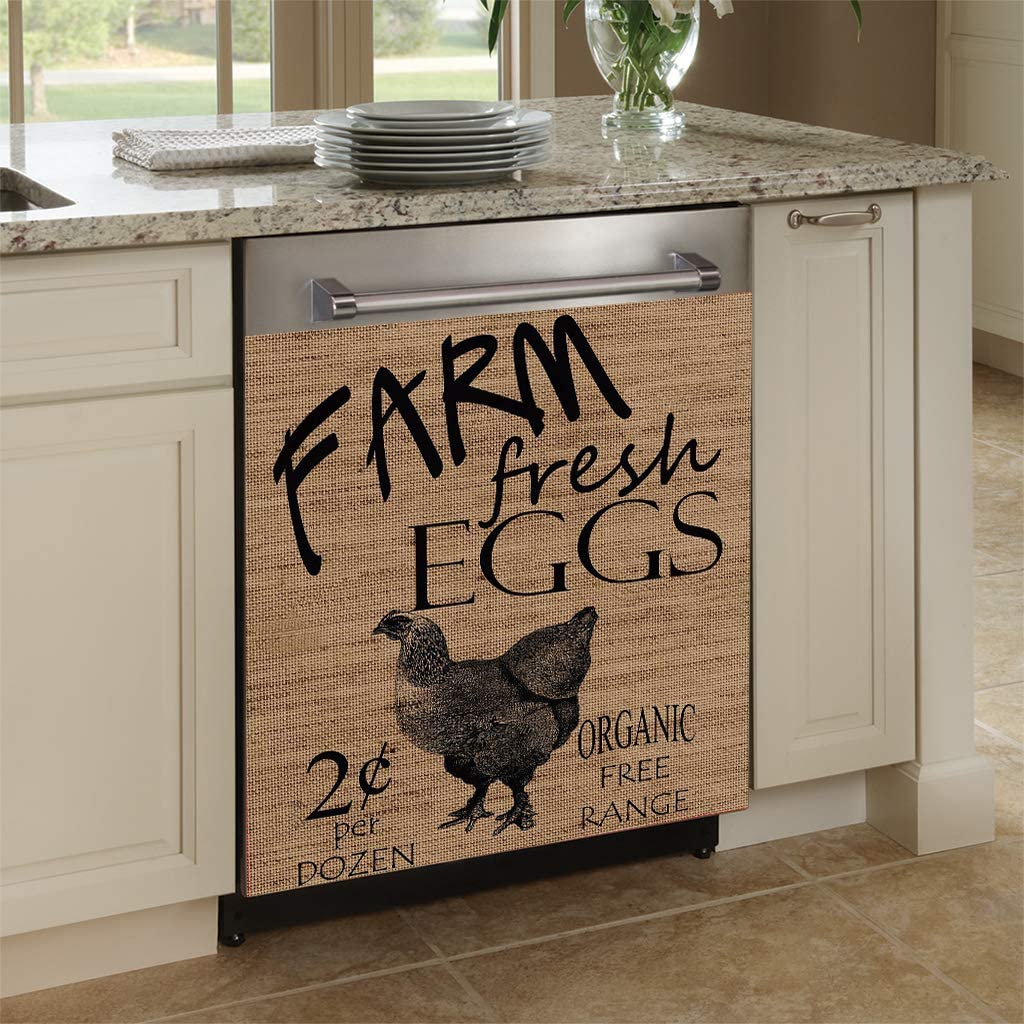 Chicken Coop Dishwasher Cover - Funny Chicken Dishwasher cover