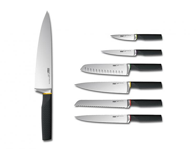Joseph Joseph LockBlock - Child-Proof knife block requires a safety button to release knives - adult-sized hands required to open knife block