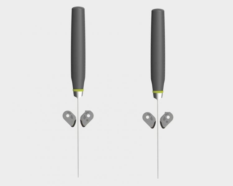 Joseph Joseph LockBlock - Child-Proof knife block requires a safety button to release knives - adult-sized hands required to open knife block