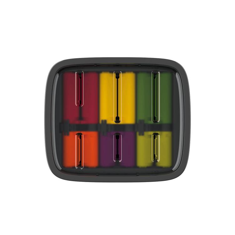 Joseph Joseph LockBlock - Child-Proof knife block requires a safety button to release knives - adult-sized hands required to open knife block