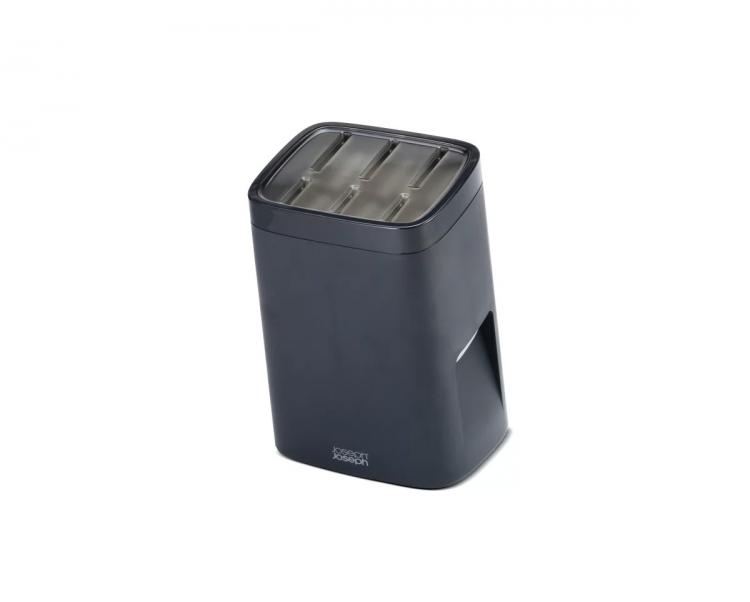 Joseph Joseph LockBlock - Child-Proof knife block requires a safety button to release  knives - adult-sized hands required to open knife block