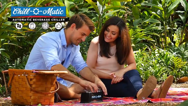 Chill-o-Matic Spinning Drink Chiller - Spinning Beer Chiller in 60 seconds