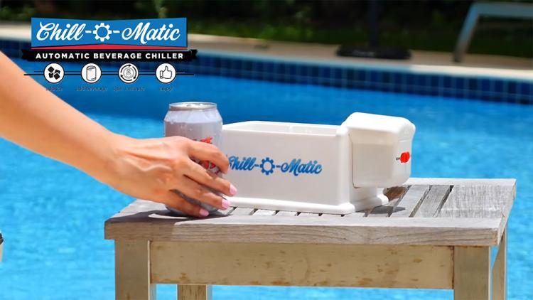 Chill-o-Matic Spinning Drink Chiller - Spinning Beer Chiller in 60 seconds