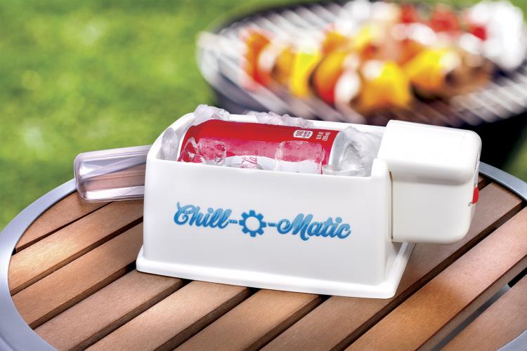 Chill-o-Matic Spinning Drink Chiller - Spinning Beer Chiller in 60 seconds