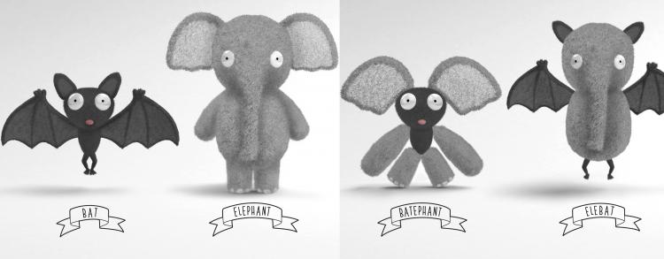 Chimeras - Mix and Match Limbs Stuffed Animals