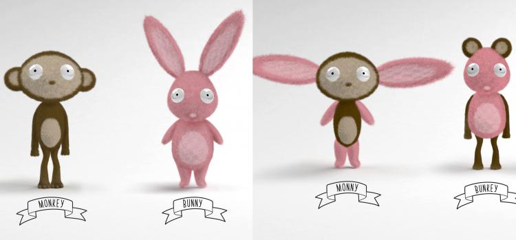 Chimeras - Mix and Match Limbs Stuffed Animals