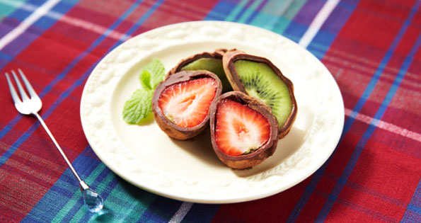 Chocolate Kraft Singles - Single Wrapped Slices of Chocolate