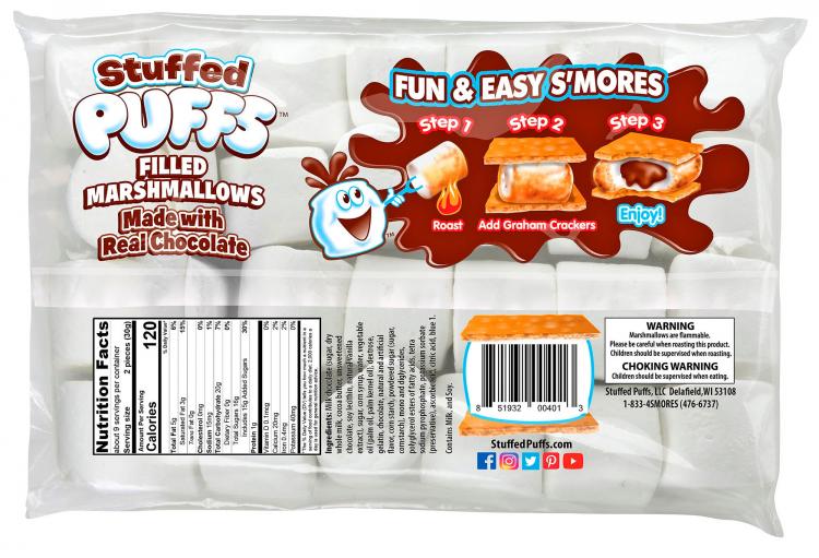 Chocolate Stuffed Marshmallows