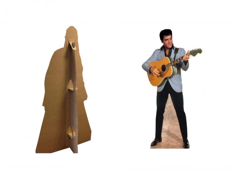 Christmas Character Life-size Cardboard Cutouts - Elvis Christmas Cardboard Cut Out