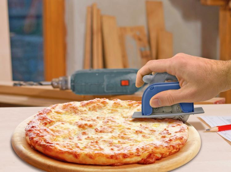 Circular Saw Pizza Cutter