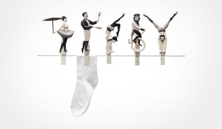 Circus People Clothes Pins 