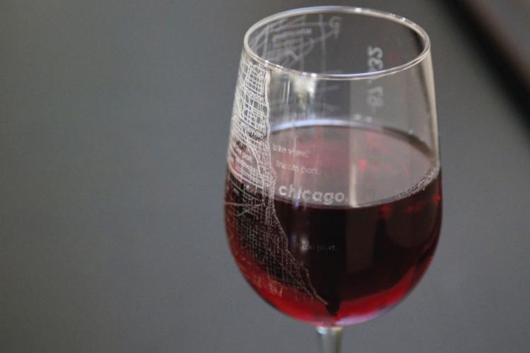 City Maps Etched Onto Drinking Glasses