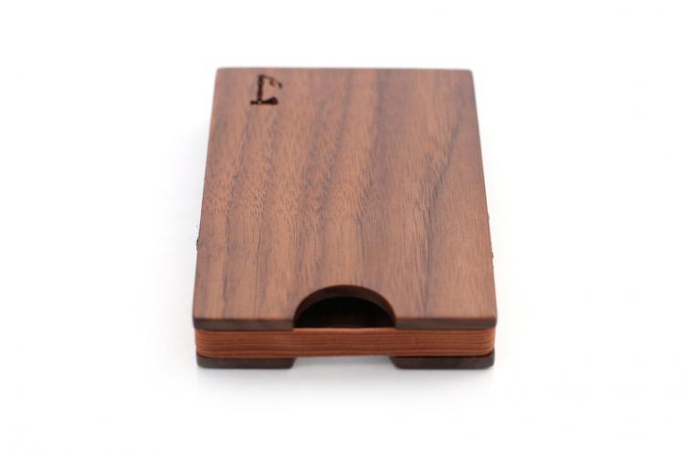 Slim Timber Wooden Wallet - Walnut Wood